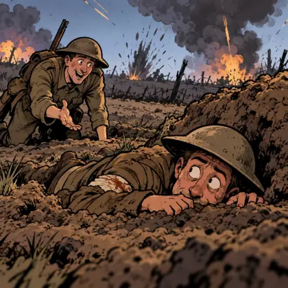 That V.c. - poem by - Banjo Paterson
