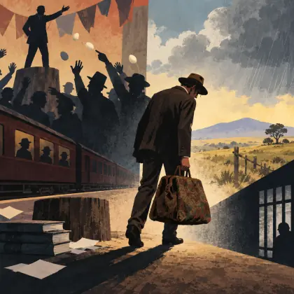 The Ballad of the Carpet Bag - poem by - Banjo Paterson