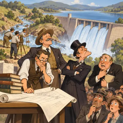 The Dam That Keele Built - poem by - Banjo Paterson