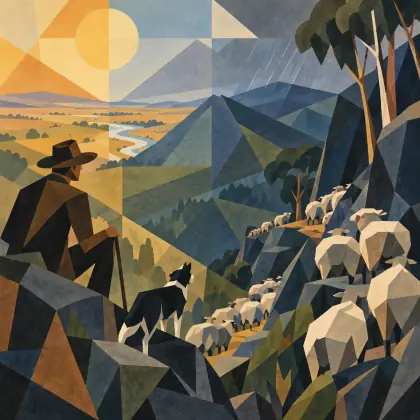 The Mountain Squatter - poem by - Banjo Paterson