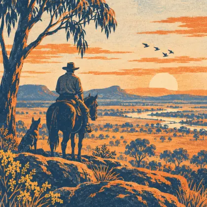 The Old Australian Ways - poem by - Banjo Paterson