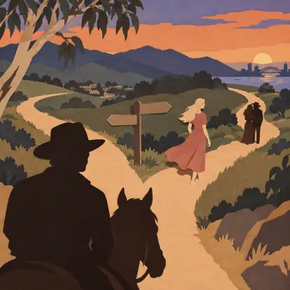 The Road to Gundagai - poem by - Banjo Paterson