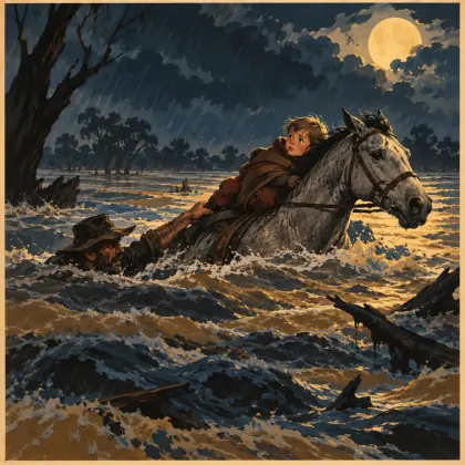 The Story of Mongrel Grey - poem by - Banjo Paterson