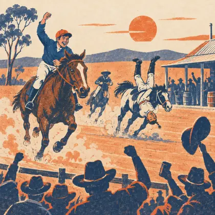 The Wargeilah Handicap - poem by - Banjo Paterson