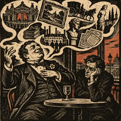 About a Bore Who Claimed His Acquaintance - poem by - Charles Baudelaire