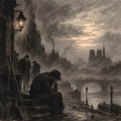 Dawn - poem by - Charles Baudelaire