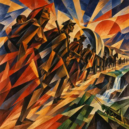 Gypsies Traveling - poem by - Charles Baudelaire