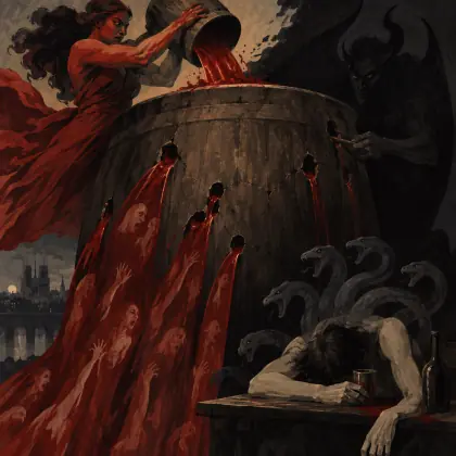 Hatred's Cask - poem by - Charles Baudelaire