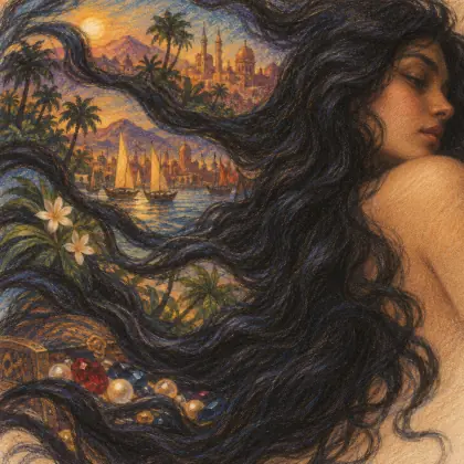 Head of Hair - poem by - Charles Baudelaire