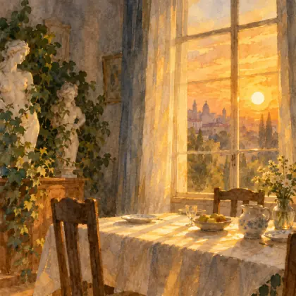 I Have Not Forgotten Our White Cottage - poem by - Charles Baudelaire