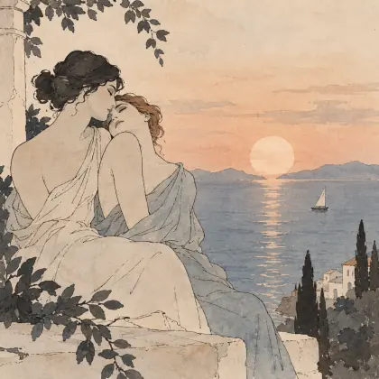 Lesbos - poem by - Charles Baudelaire