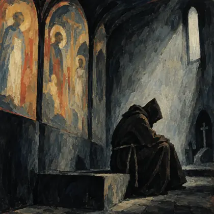 The Bad Monk - poem by - Charles Baudelaire