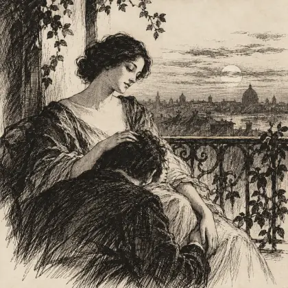 The Balcony - poem by - Charles Baudelaire