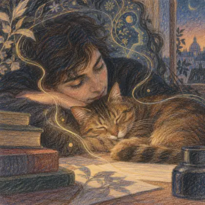 The Cat - poem by - Charles Baudelaire