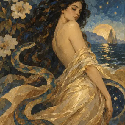 The Dancing Serpent - poem by - Charles Baudelaire