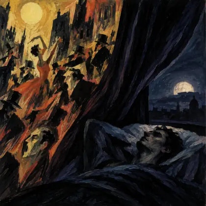 The End of the Day - poem by - Charles Baudelaire