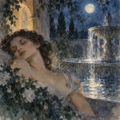 The Fountain - poem by - Charles Baudelaire