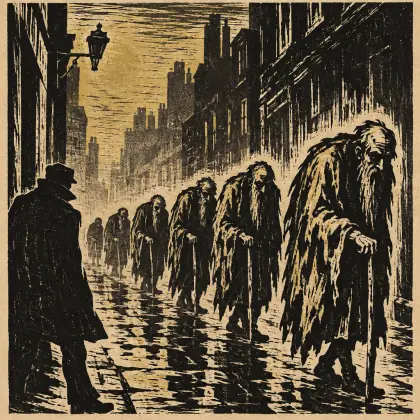 The Seven Old Men - poem by - Charles Baudelaire