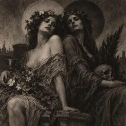 The Two Good Sisters - poem by - Charles Baudelaire