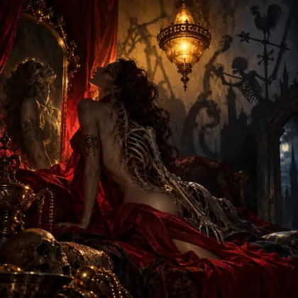 The Vampire's Metamorphoses - poem by - Charles Baudelaire