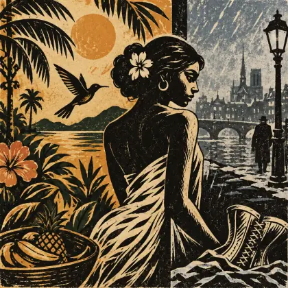 To a Malabar Woman - poem by - Charles Baudelaire