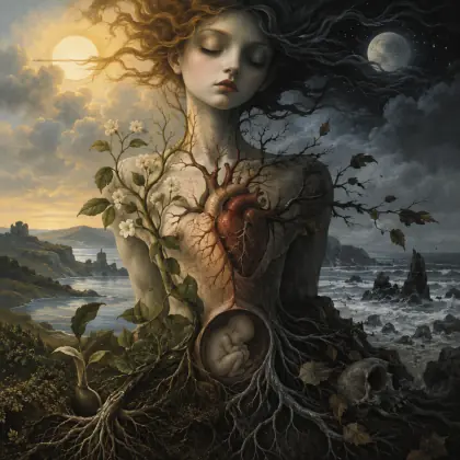 A Process in the Weather of the Heart - poem by - Dylan Thomas