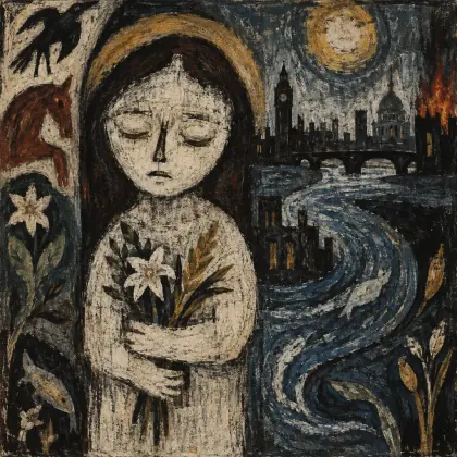 A Refusal to Mourn the Death, by Fire, of a Child in London - poem by - Dylan Thomas