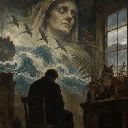 After the Funeral - poem by - Dylan Thomas