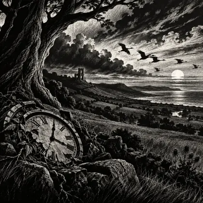 Hold Hard the Ancient Minutes - poem by - Dylan Thomas