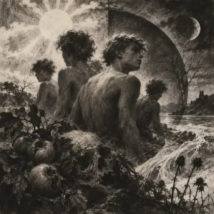 I See the Boys of Summer - poem by - Dylan Thomas