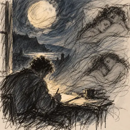 In My Craft or Sullen Art - poem by - Dylan Thomas