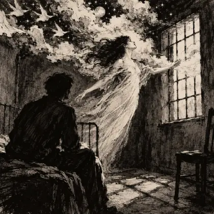 Love in the Asylum - poem by - Dylan Thomas