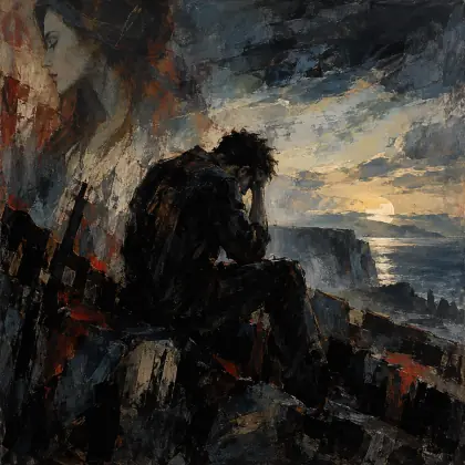 Out of the Sighs - poem by - Dylan Thomas