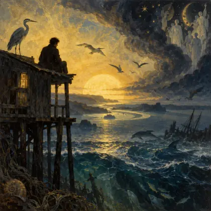 Poem on His Birthday - poem by - Dylan Thomas