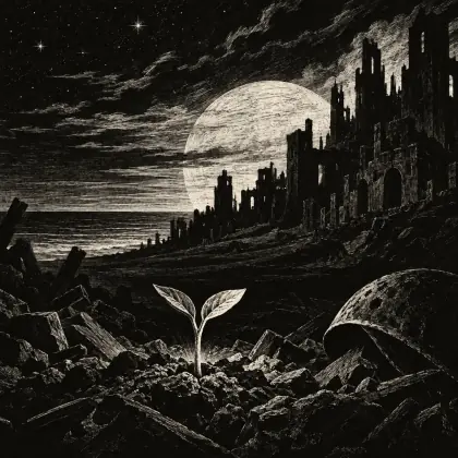 The Seed-at-zero - poem by - Dylan Thomas