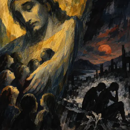 There Was a Saviour - poem by - Dylan Thomas