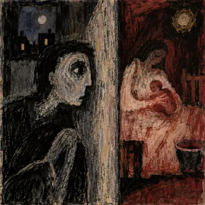 Vision and Prayer - poem by - Dylan Thomas
