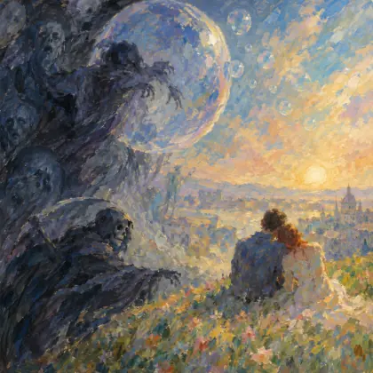 Hate Blows a Bubble of Despair - poem by - E. E. Cummings