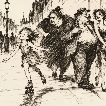 I Walked the Boulevard - poem by - E. E. Cummings