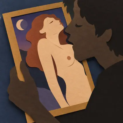 My Naked Lady Framed - poem by - E. E. Cummings