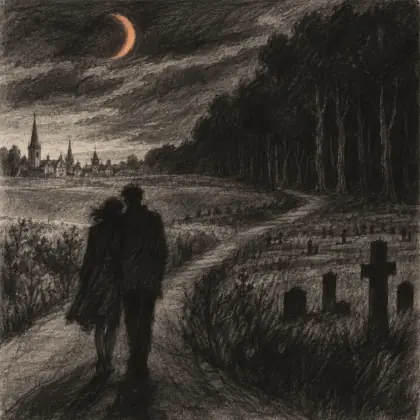 Notice the Convulsed Orange Inch of Moon - poem by - E. E. Cummings