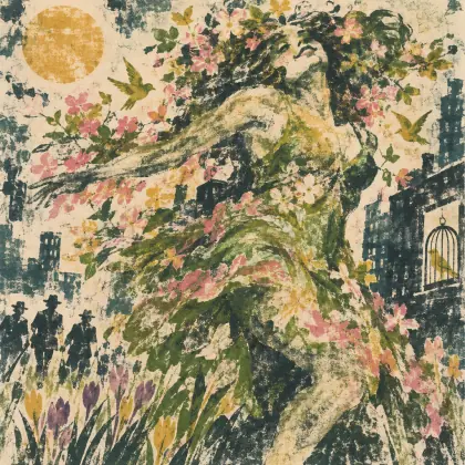 Spring Omnipotent Goddess Thou - poem by - E. E. Cummings