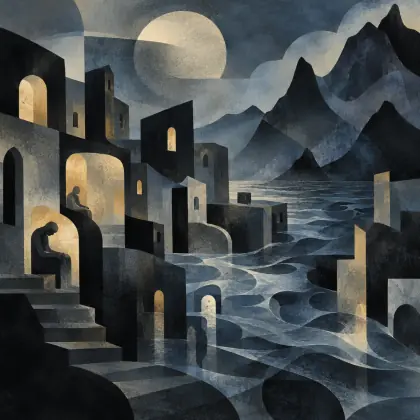 There Is a Here and - poem by - E. E. Cummings