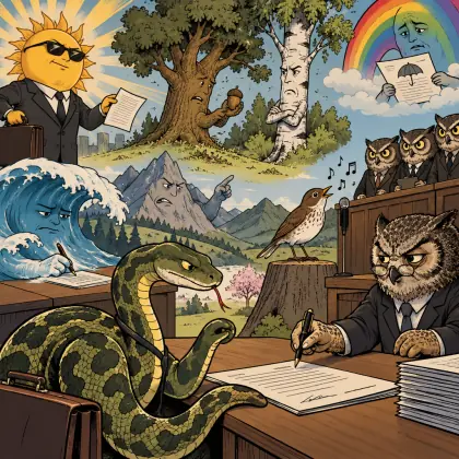 When Serpents Bargain - poem by - E. E. Cummings