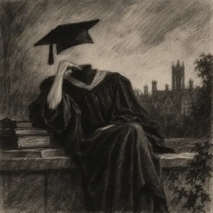 Yonder Deadfromtheneckup Graduate - poem by - E. E. Cummings