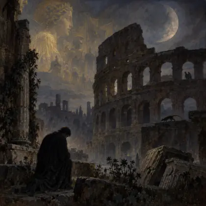 The Coliseum - poem by - Edgar Allan Poe