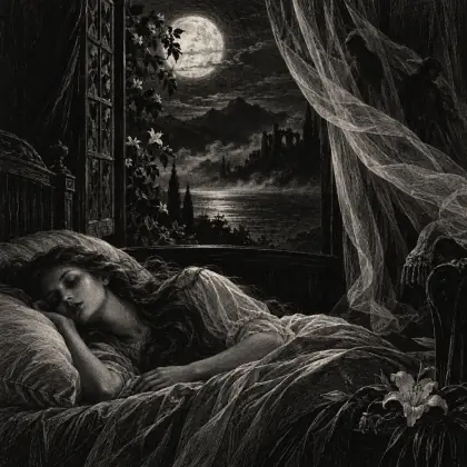 The Sleeper - poem by - Edgar Allan Poe