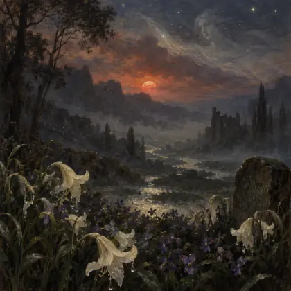 The Valley of Unrest - poem by - Edgar Allan Poe