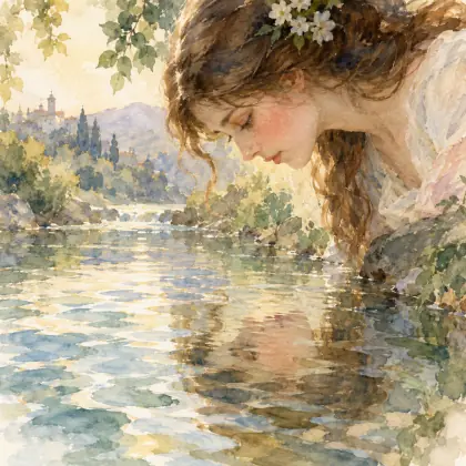To the River - poem by - Edgar Allan Poe