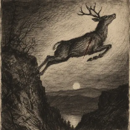 A Wounded Deer Leaps Highest - poem by - Emily Dickinson